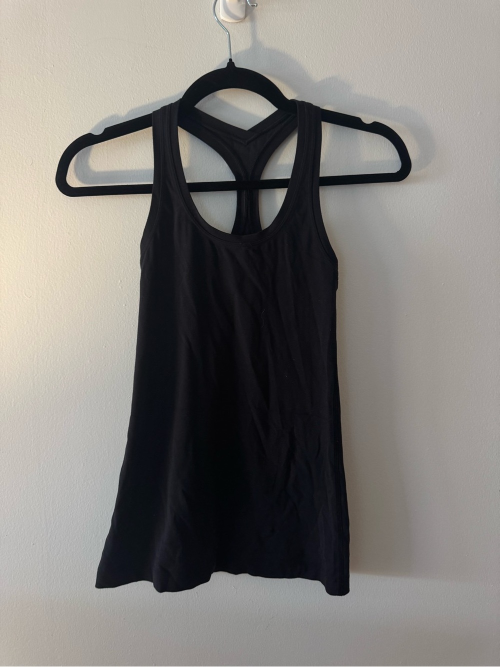 lululemon athletica Black Racerback Tank Top